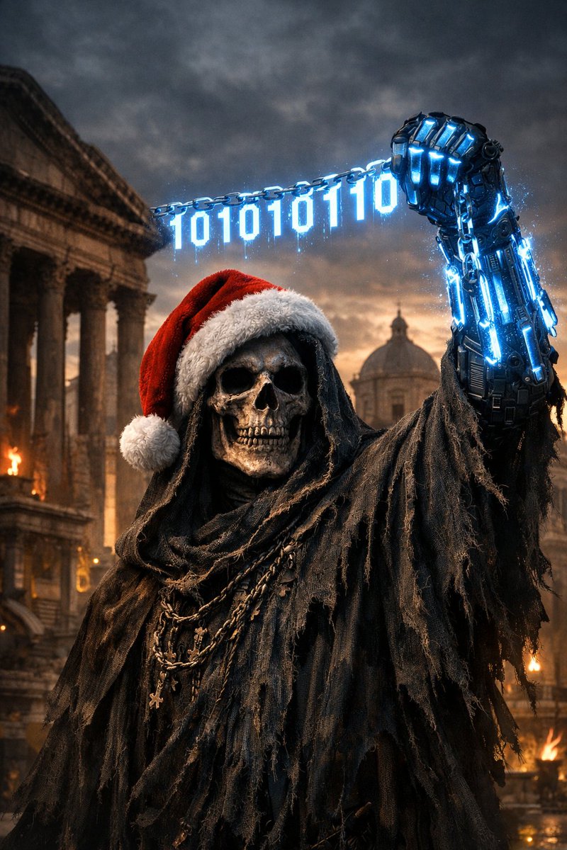 Seasonal Grim Reaper in a Roman City — output 1