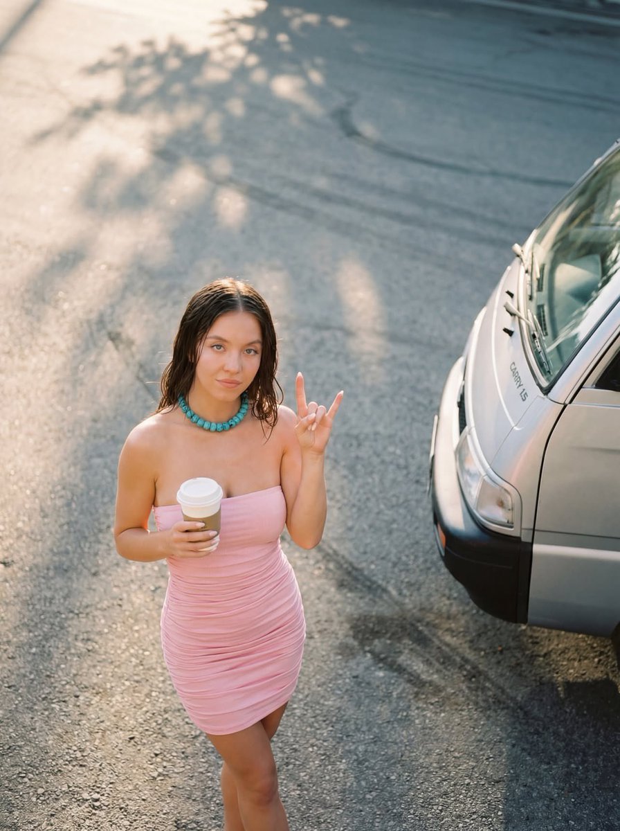 Urban Summer Portrait with High-Angle Shot — output 1
