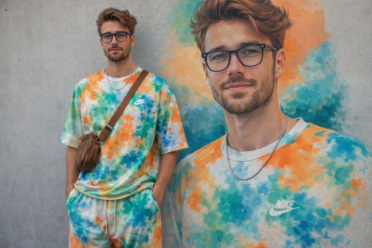 Profile / Avatar - Minimal Mural Portrait — output 1