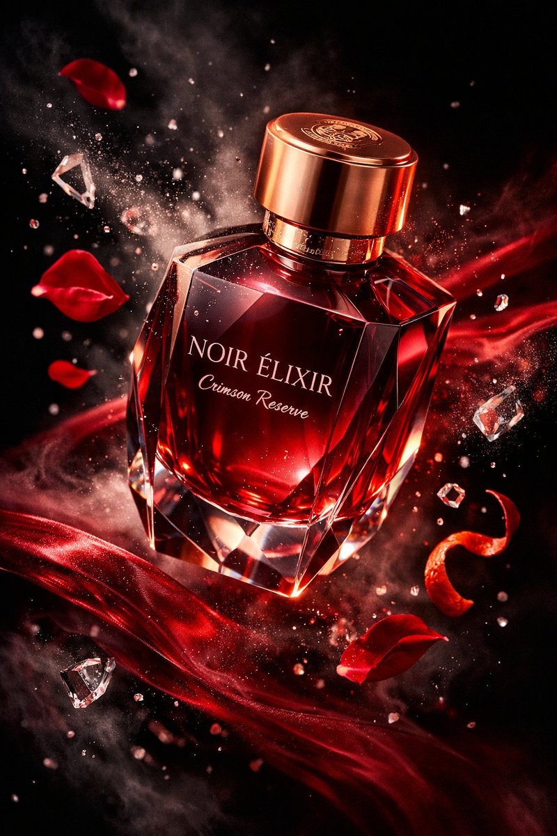 E-commerce Main Image - Luxury Fragrance Advertising Photography Prompt — output 1