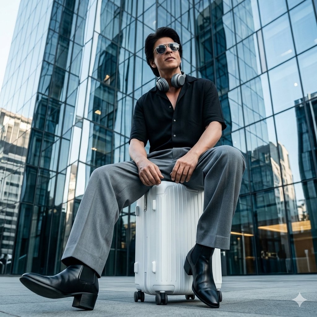 Profile / Avatar - Urban Plaza Fashion Portrait — output 1