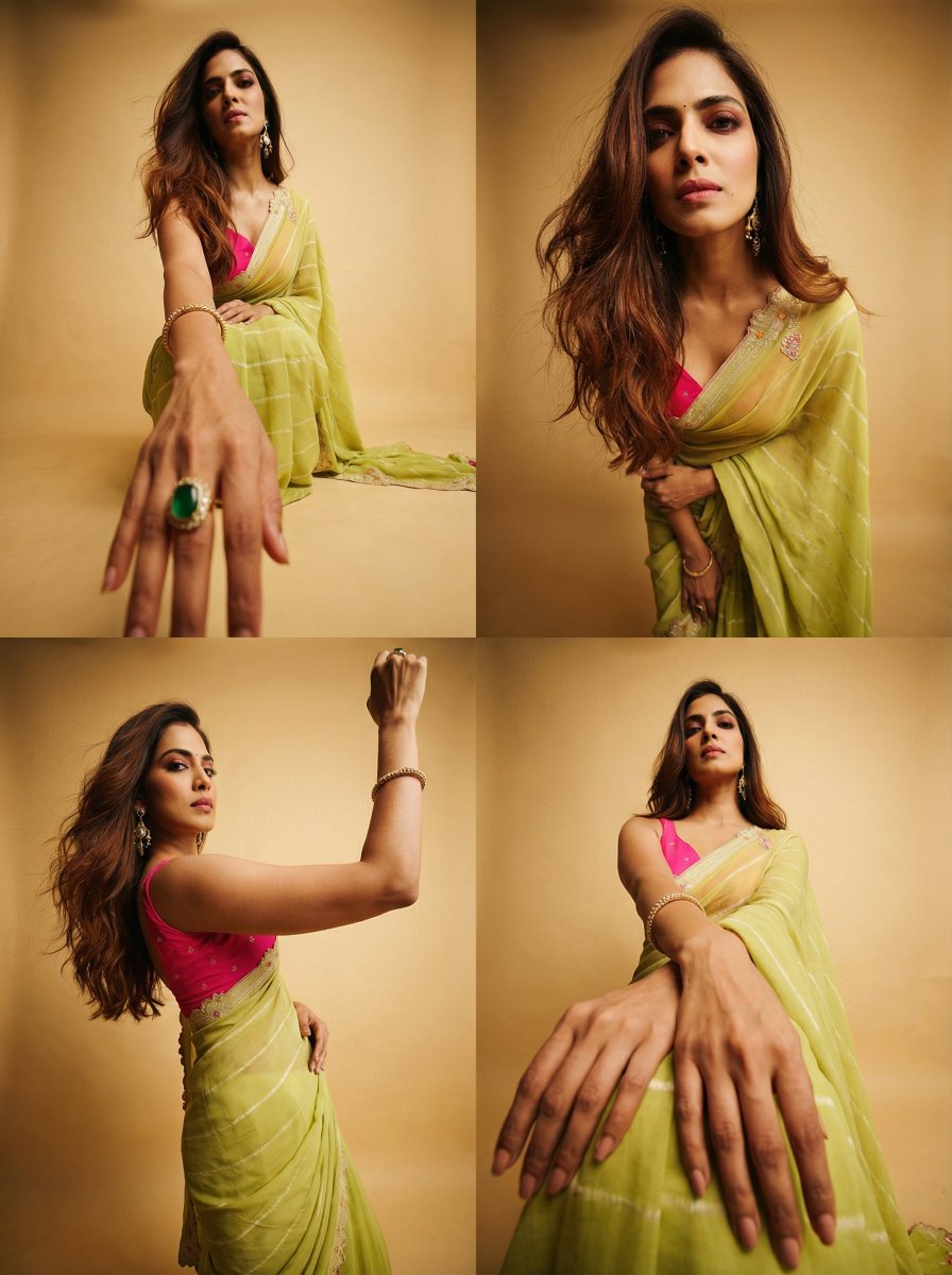 Transforming Photo into Dramatic 4-Style Character Set — output 1