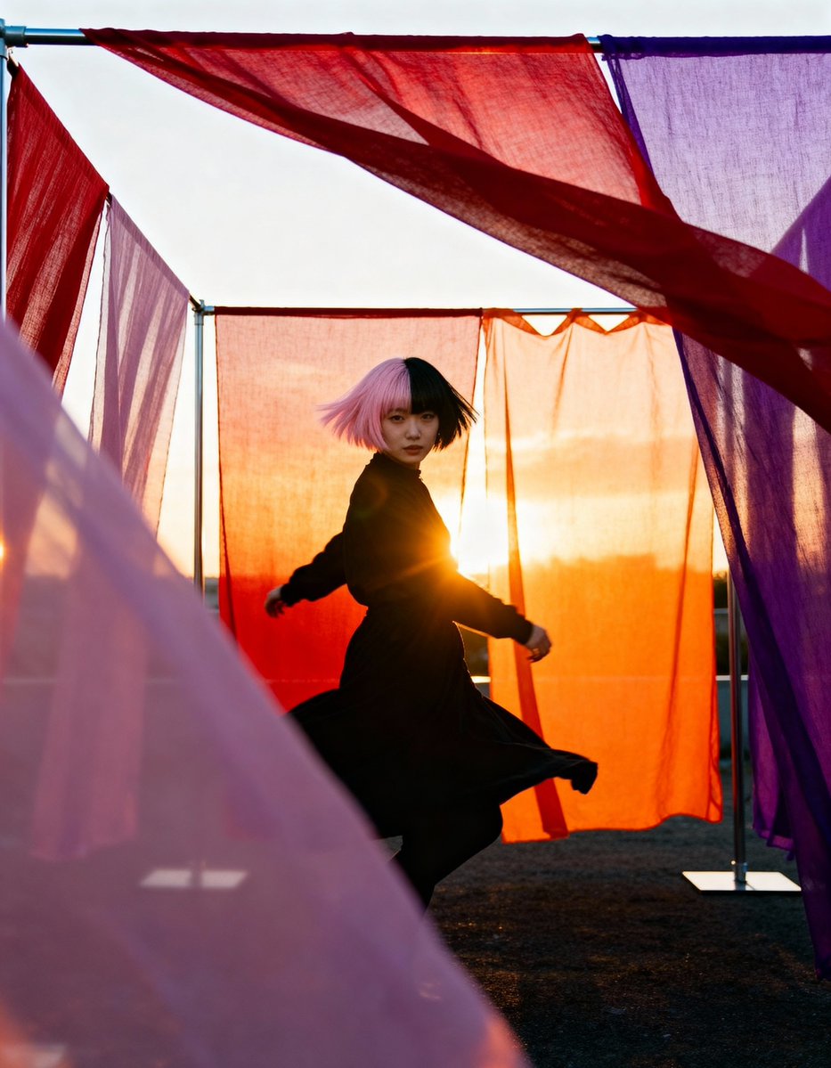 Portrait: Silhouette in Strong Light — output 1