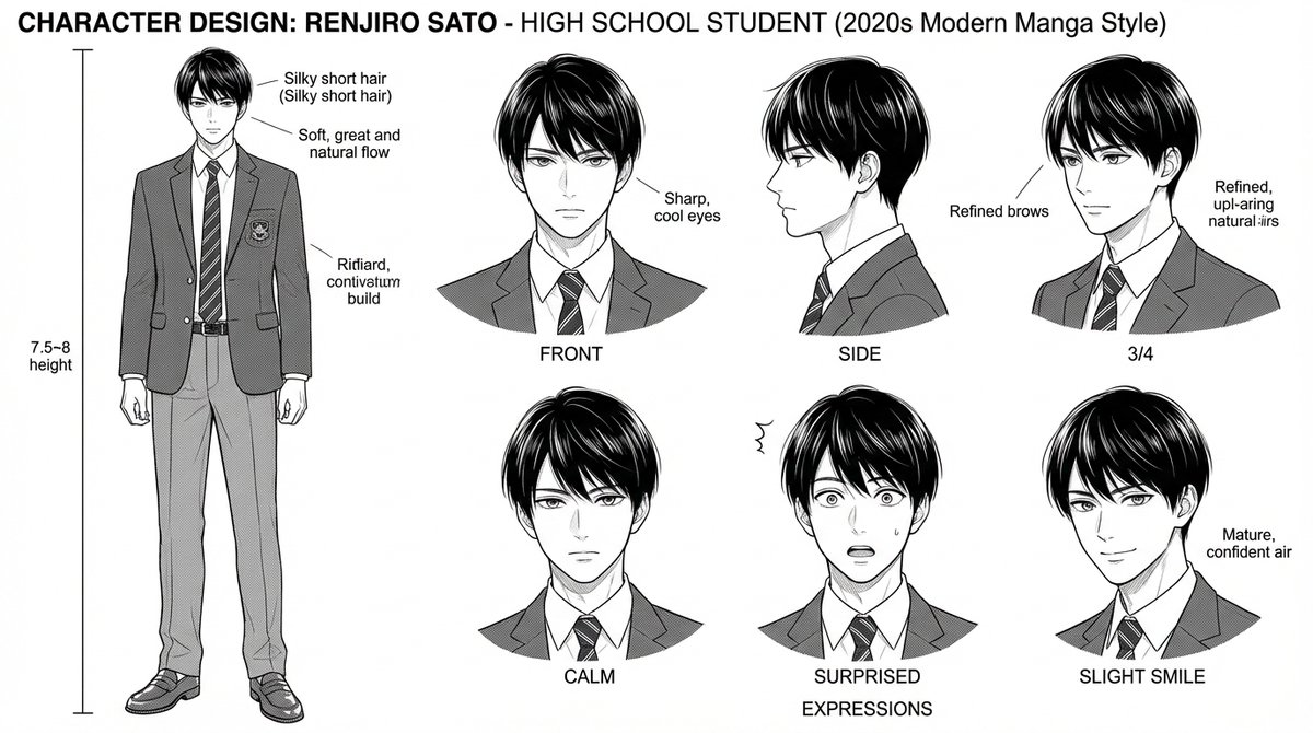 Comic / Storyboard - Dynamic Manga Page Layout Prompt — output 1