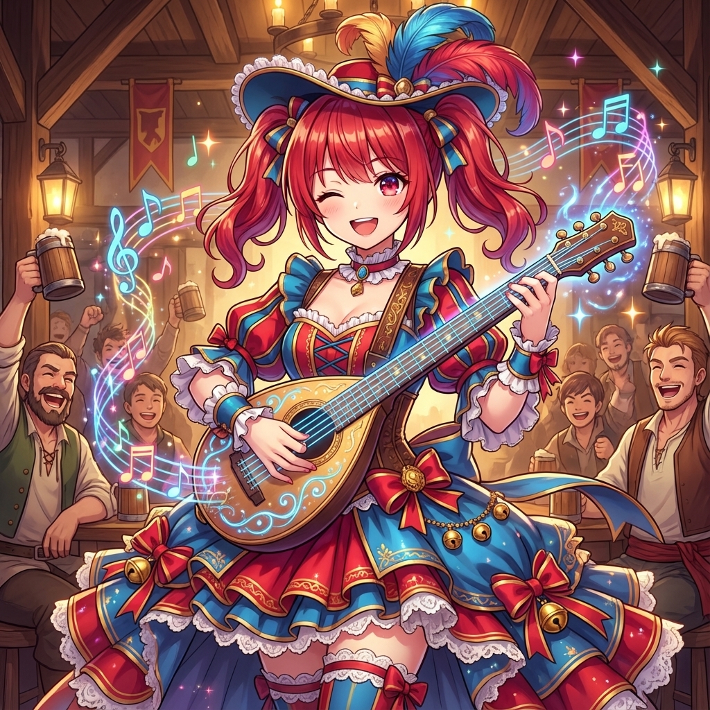 AI Conversion to Bard (Minstrel) Character — output 1