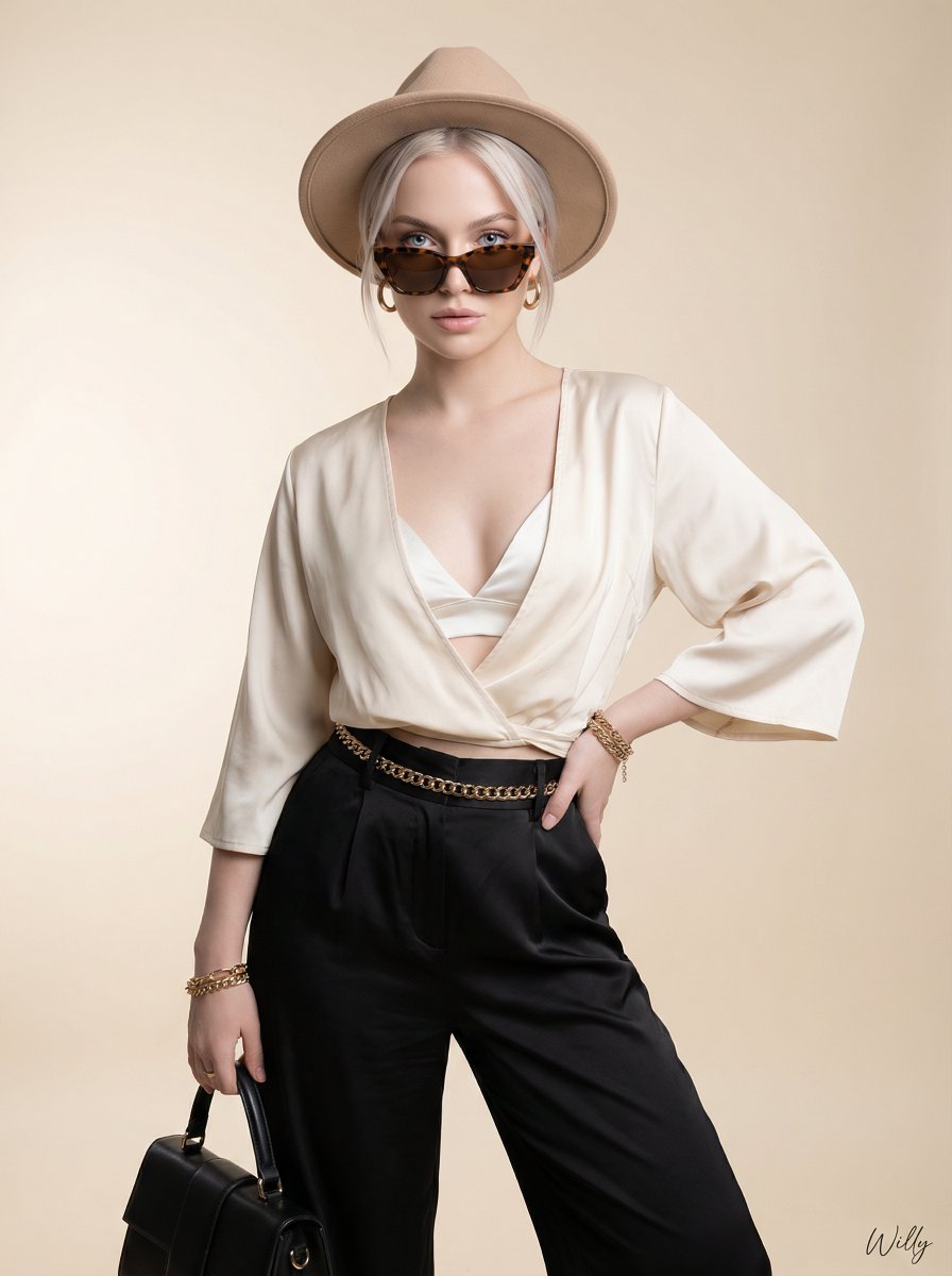 Scandinavian Beauty Luxury Fashion Portrait — output 1