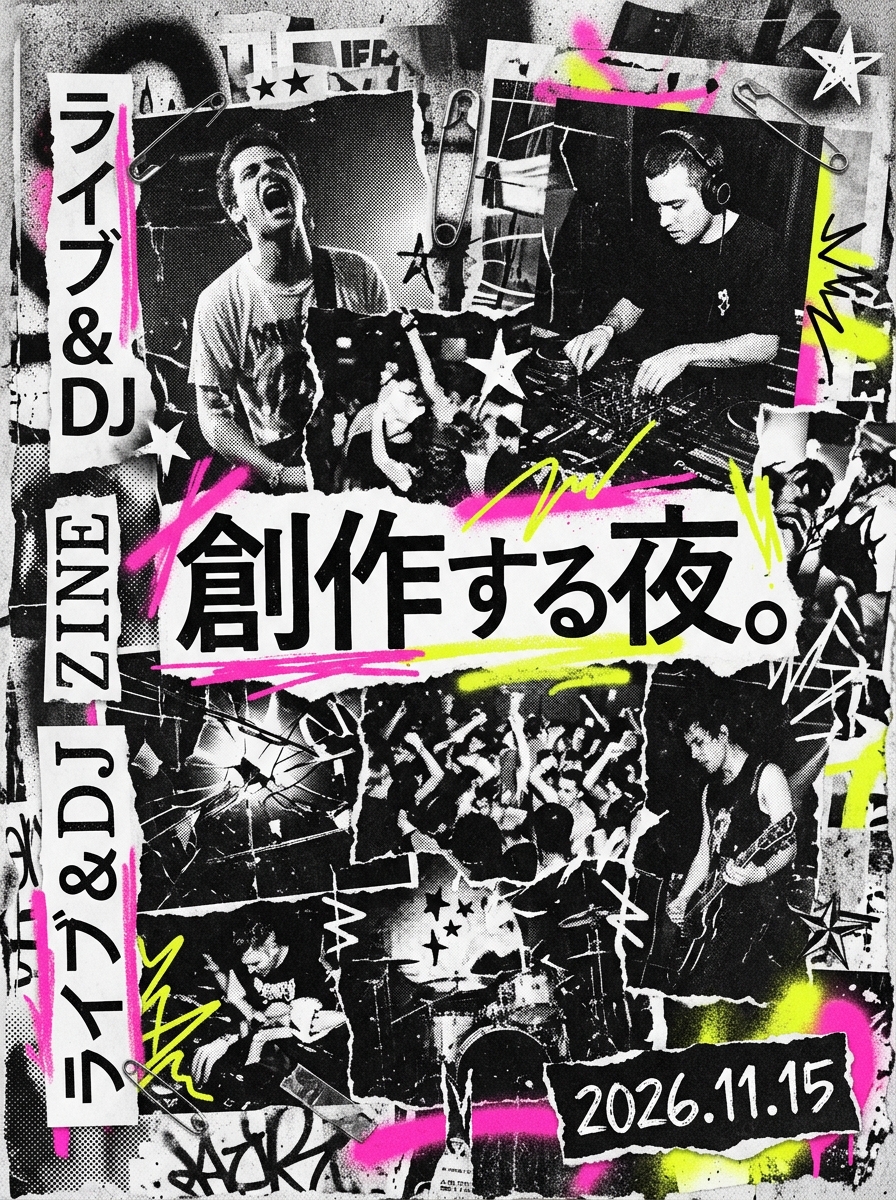 DIY ZINE and Cultural Poster — output 1