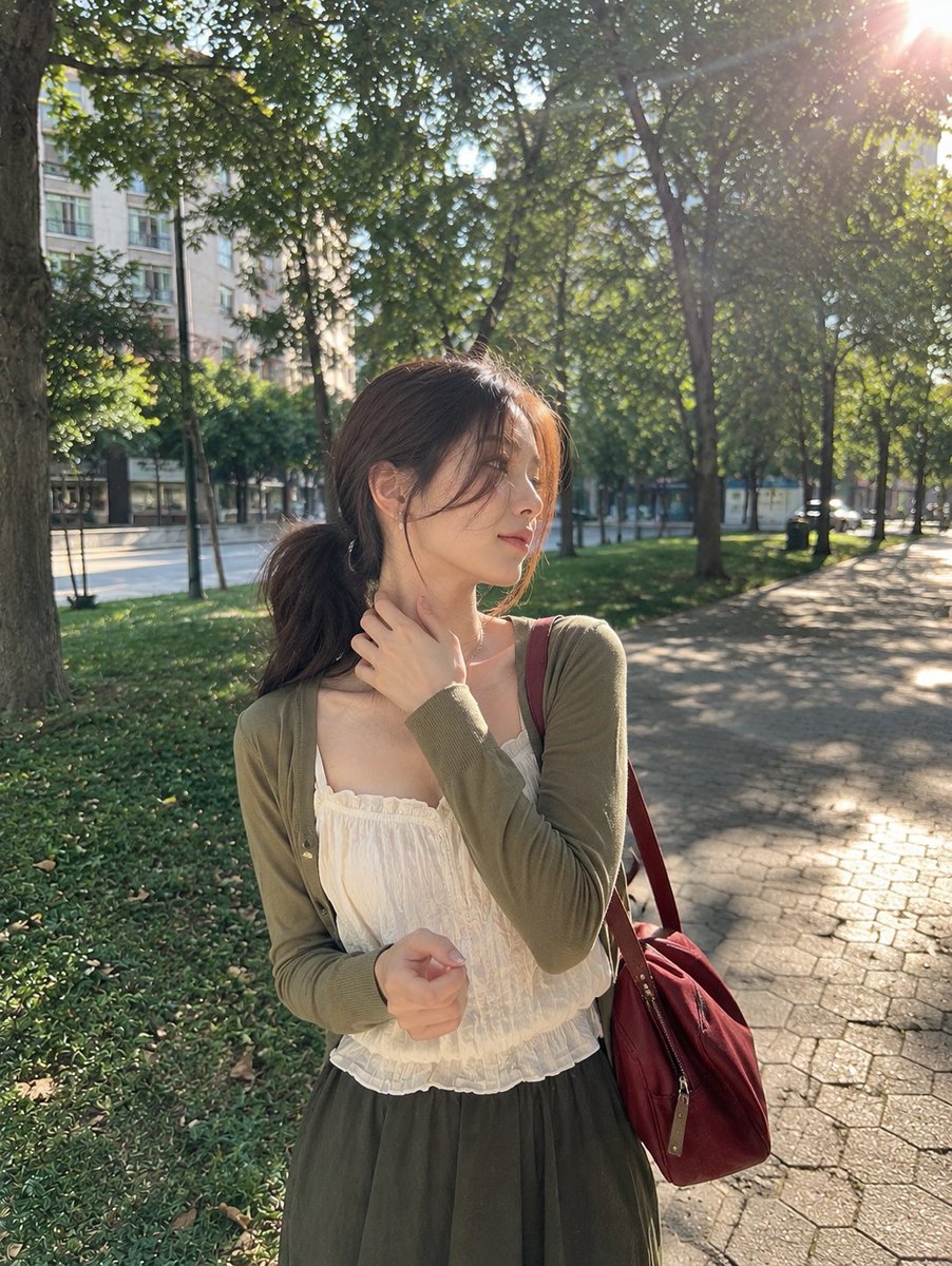 Social Media Post - Candid Urban Park Portrait — output 1
