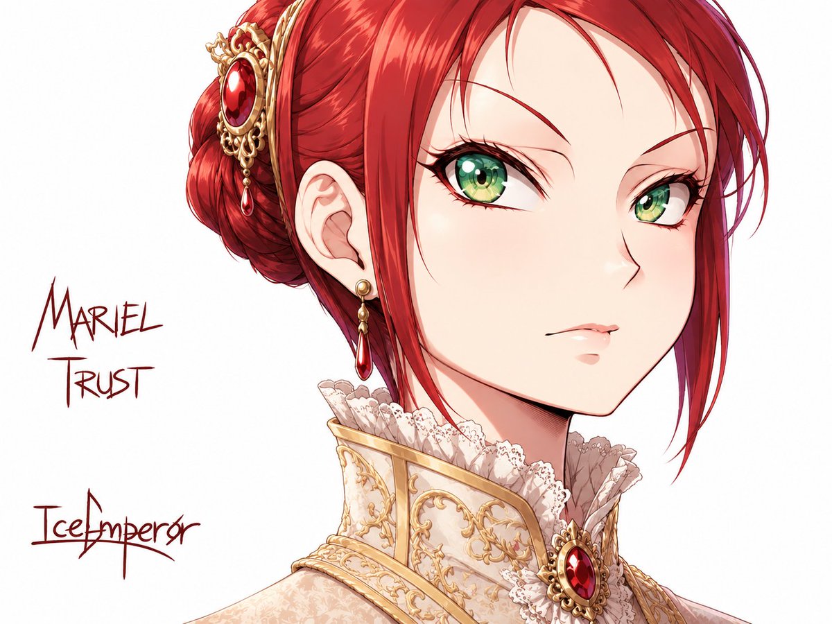 Comic / Storyboard - Polished Anime Noble Portrait — output 1