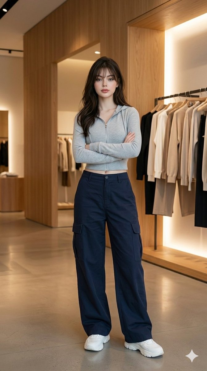 E-commerce Main Image - Minimalist Store Fashion Portrait — output 1