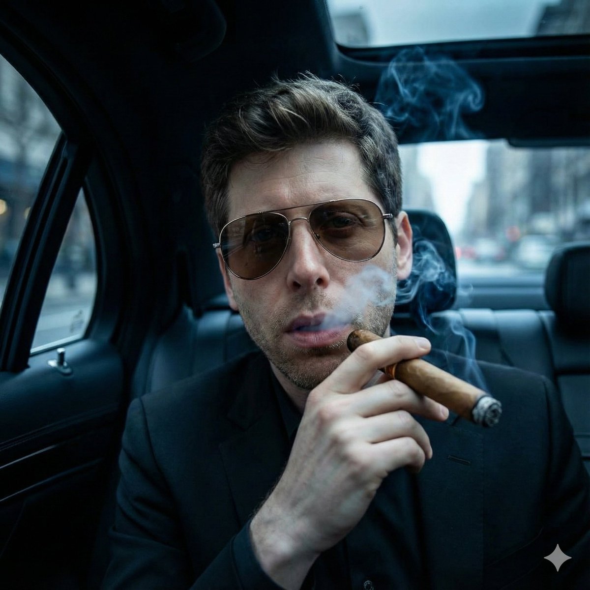 Cinematic Mafia Boss Portrait — output 1