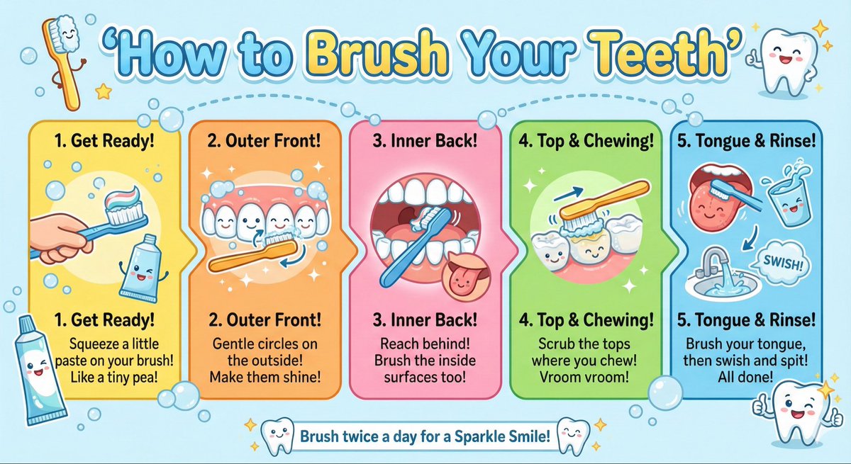 Kid-Friendly Routine Poster Prompt — output 1