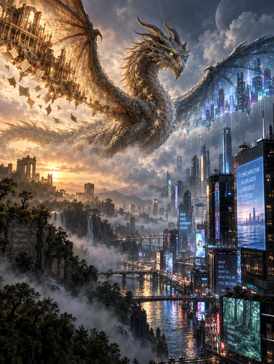 Comic / Storyboard - Intricate Poetic Dragon Fantasy Text — output 1