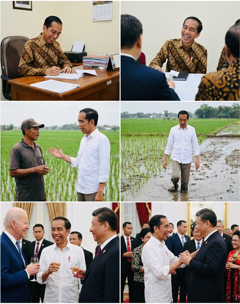 Candid series of Indonesian president photos — output 1