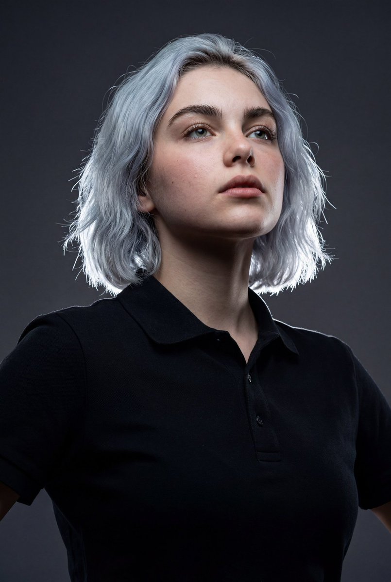 Profile / Avatar - High-Impact Editorial Studio Portrait with Identity Lock — output 1