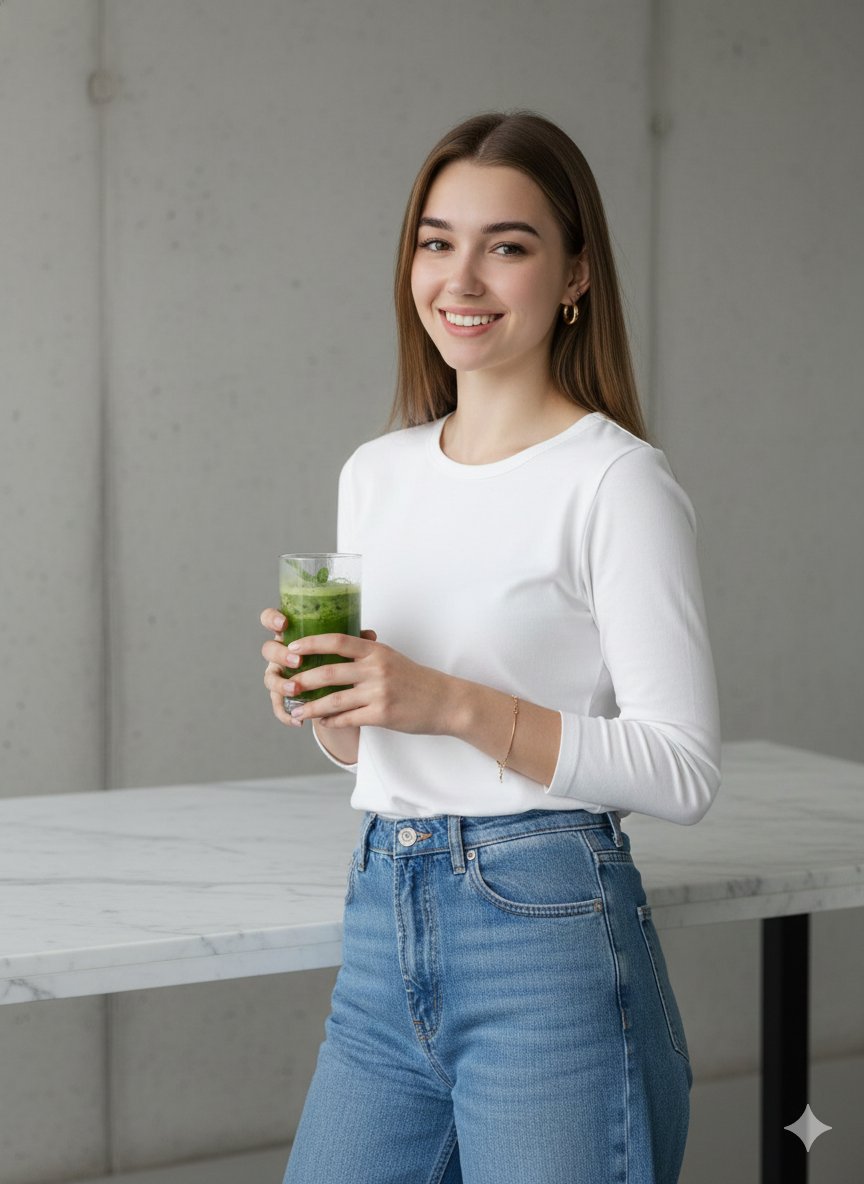 Modern Lifestyle Portrait with Strict Identity Lock — output 1
