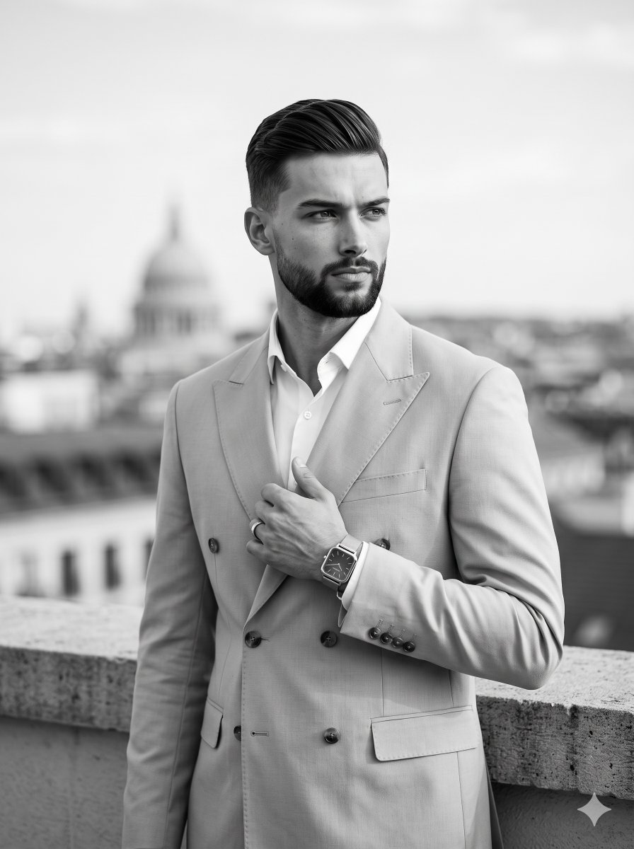Product Marketing - Editorial Menswear Fashion Portrait — output 1