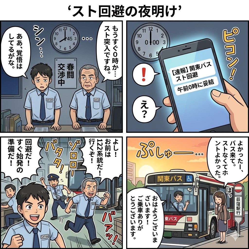 Comic / Storyboard - Four-Panel Manga Generation: Dawn of Strike Avoidance — output 1