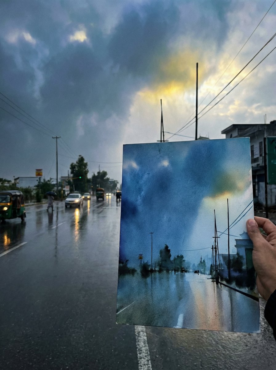 Drawing Comparison Photo Prompt (General AI Image Generation) — output 1
