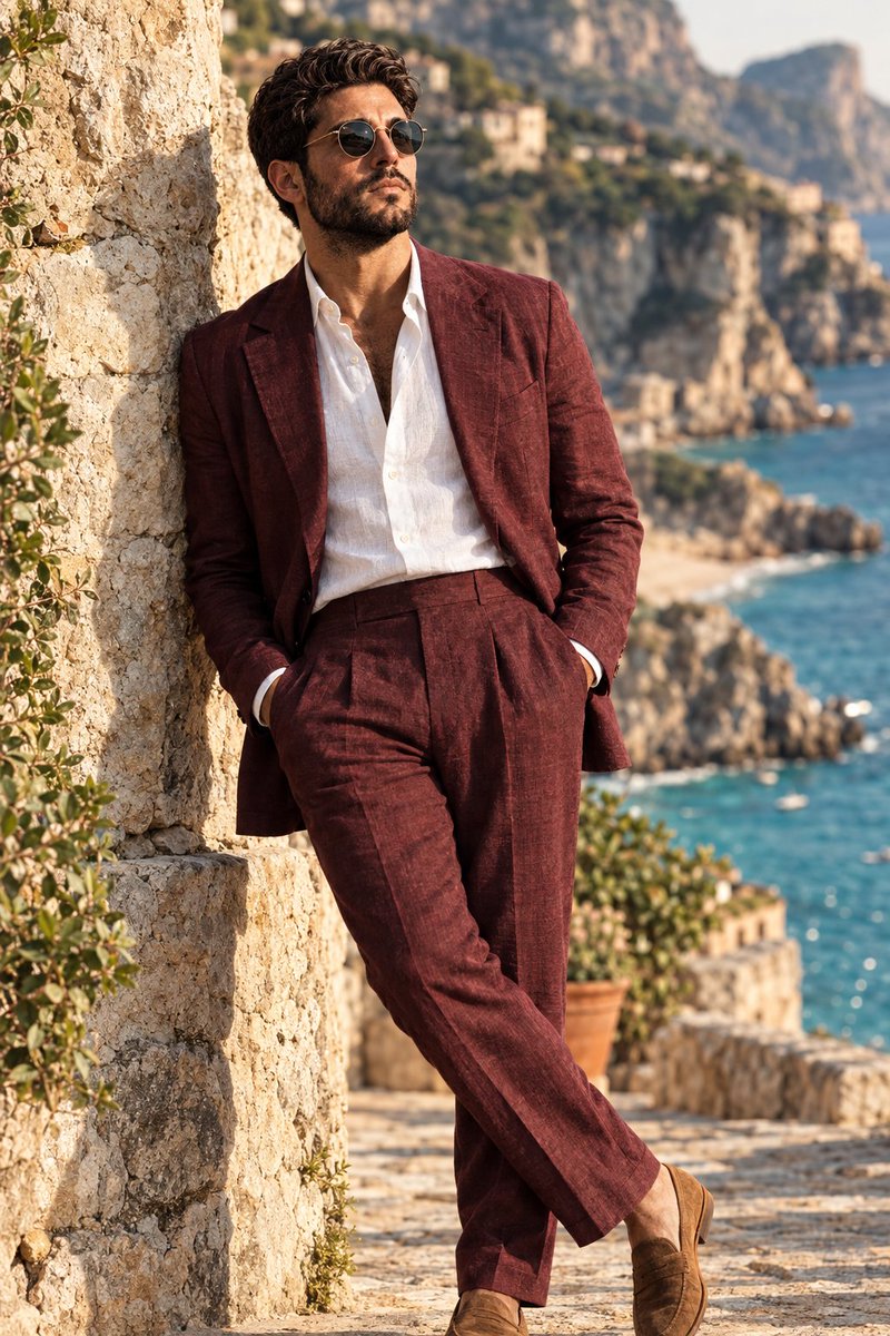 Product Marketing - Luxury Mediterranean Fashion Editorial Prompt — output 1