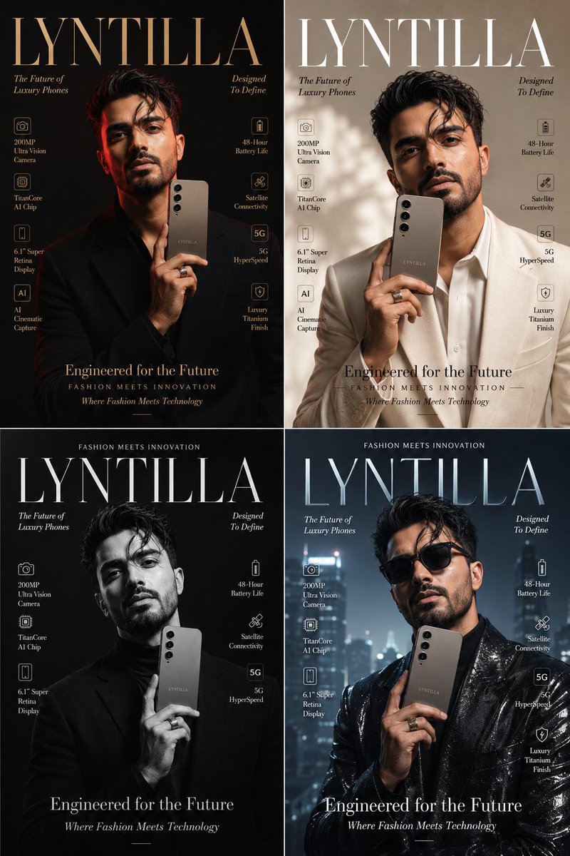 Product Marketing - Luxury Fashion Tech Magazine Cover — output 1
