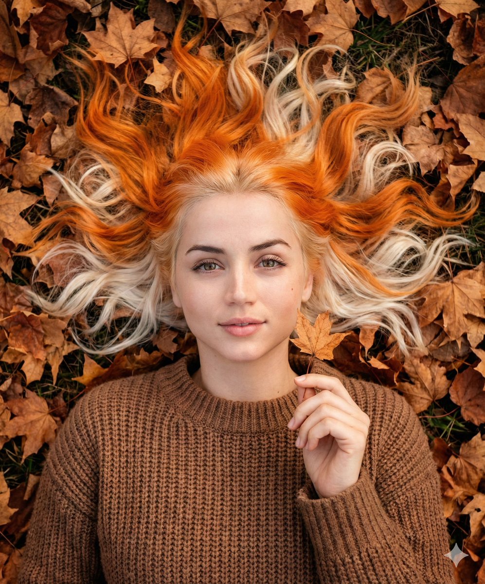 Dreamy Autumnal Portrait of a Young Woman — output 1