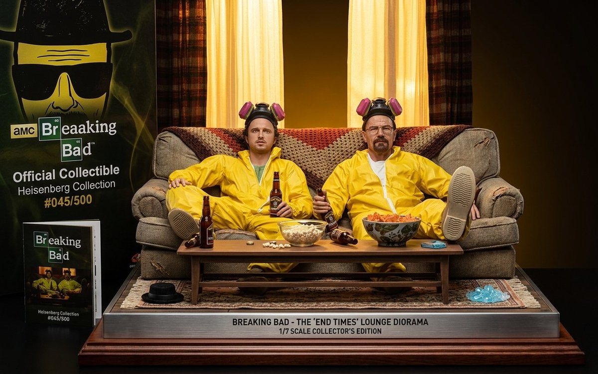 Game Asset - Breaking Bad Collectible Figurine Prompt with Reference Image — output 1