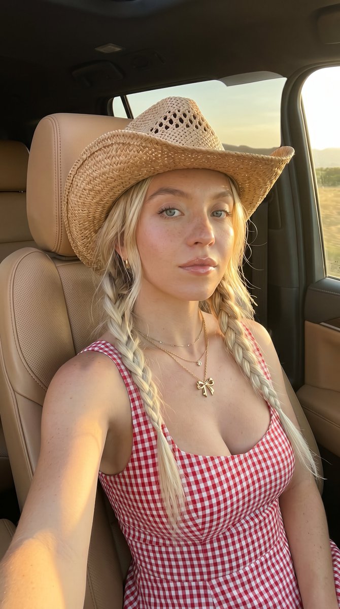 Profile / Avatar - Golden Hour SUV Selfie — output 1