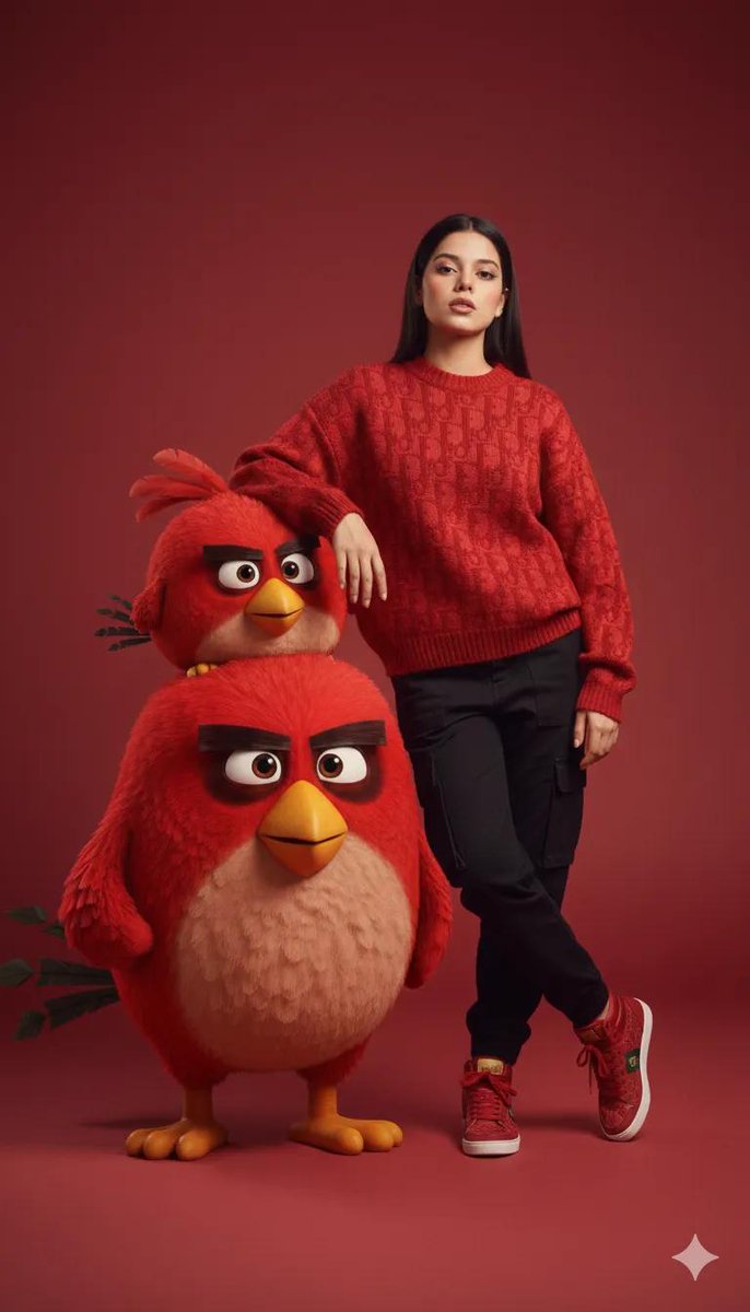 Fashion Editorial with 3D Cartoon Characters — output 1