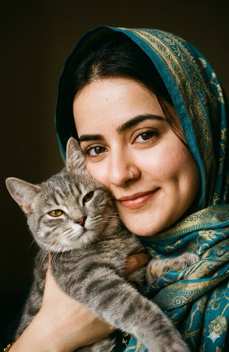 Profile / Avatar - Intimate Feline Companion Portrait — output 1