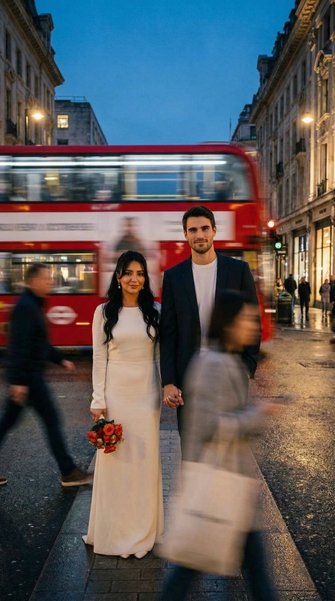 Social Media Post - Cinematic Street Romance with Slow Shutter Effect — output 1