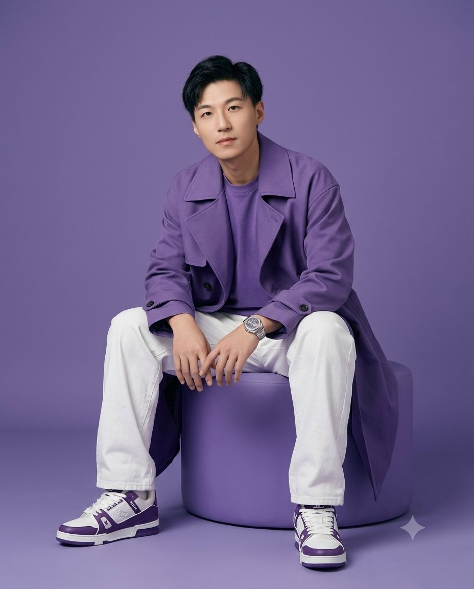 Profile / Avatar - High-Fidelity Gen-Z Fashion Editorial Portrait — output 1
