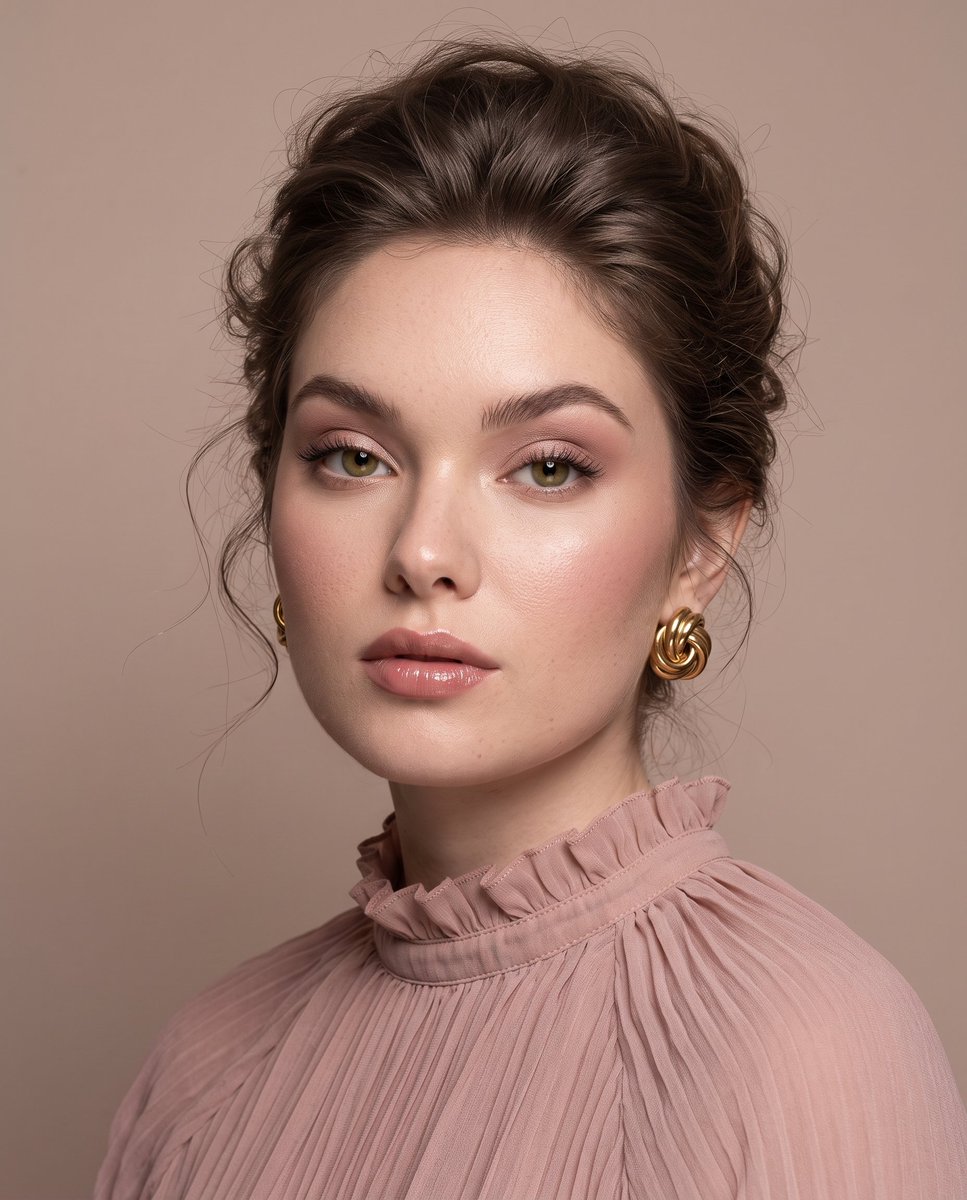 Profile / Avatar - Vintage Coquette Beauty Portrait — output 1