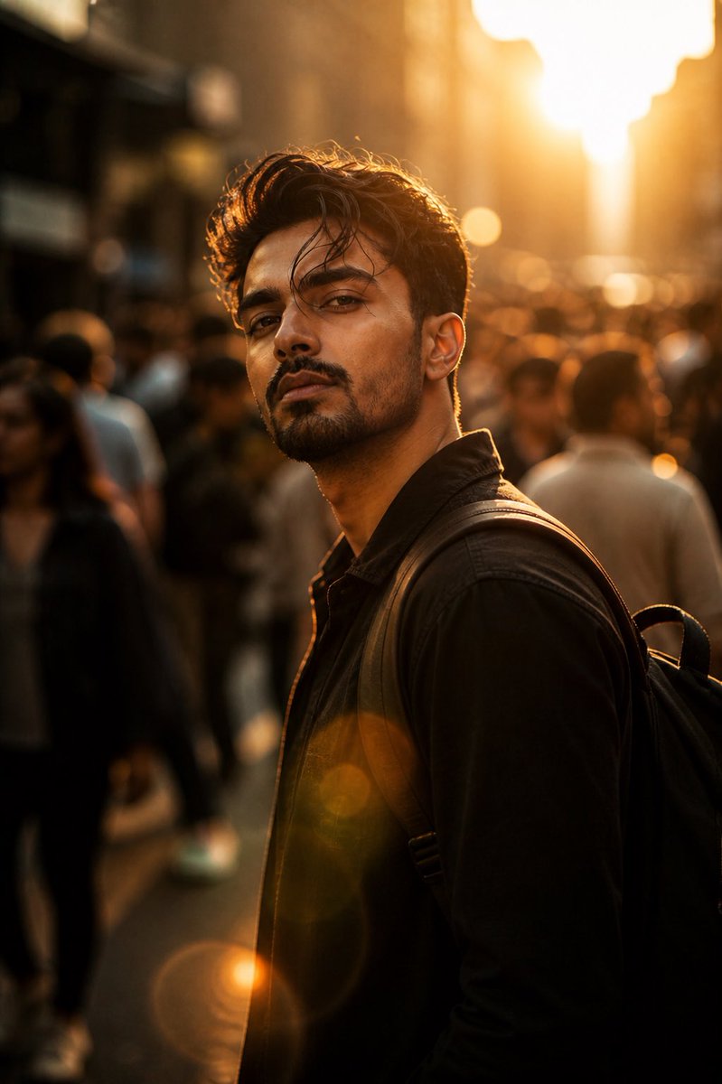 Profile / Avatar - Cinematic Urban Portrait — output 1