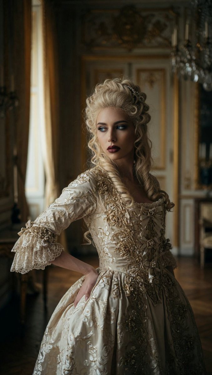 Comic / Storyboard - Marie Antoinette French Palace Portrait — output 1