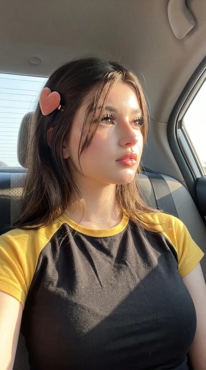 Profile / Avatar - Golden Hour Car Selfie — output 1