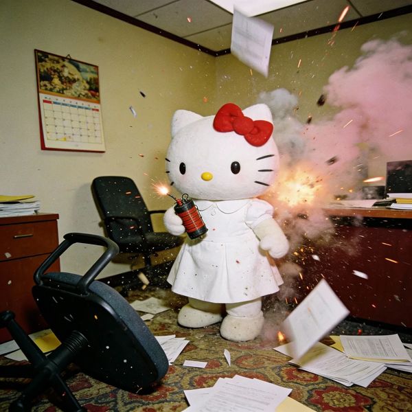 Hello Kitty Office Chaos — output 1