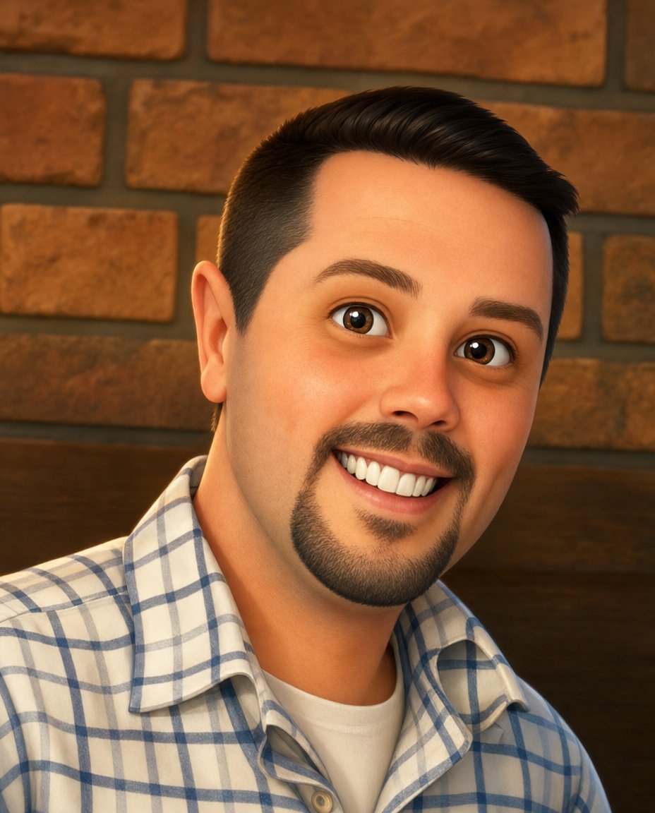 Profile / Avatar - Friendly 3D Cartoon Portrait — output 1