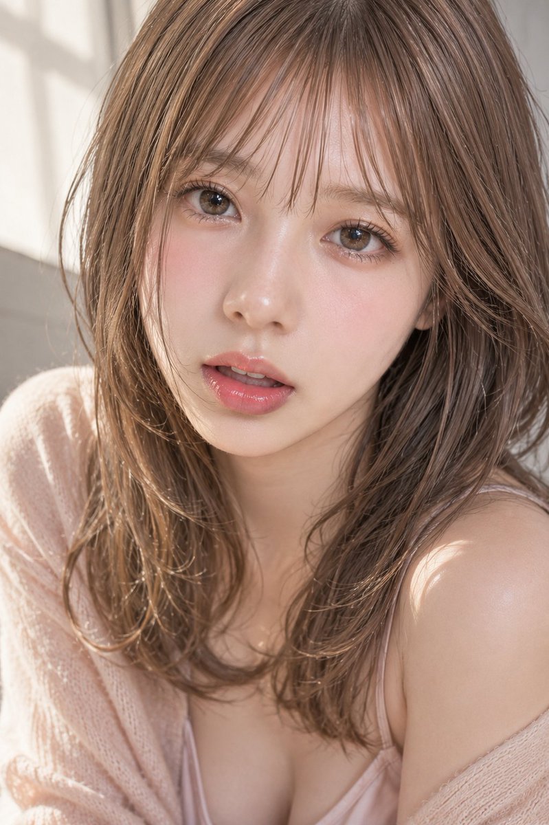 Product Marketing - Pale Pink Close-up Portrait — output 1