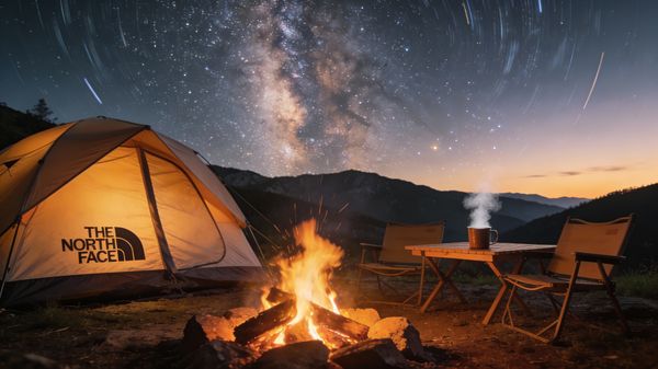 Twilight Camping Scene — output 1