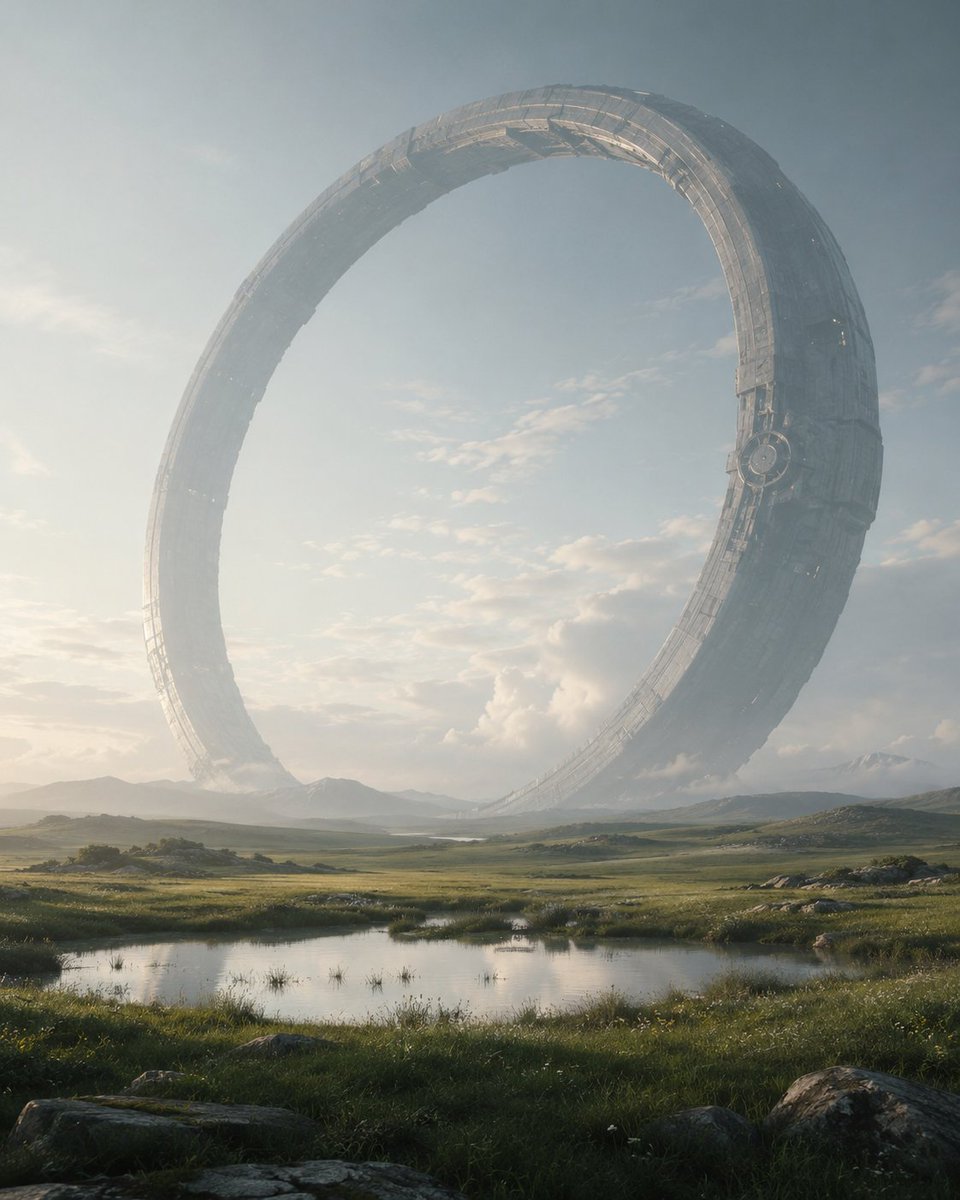 Game Asset - Colossal Ring on Earth — output 1