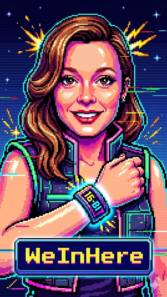 Game Asset - 16-Bit Arcade Character Generator — output 1